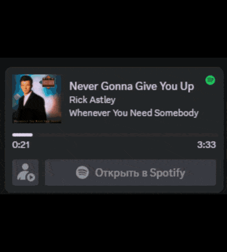 Never Gonna Give You Up GIF