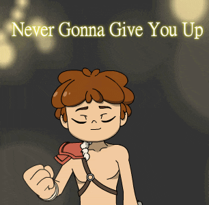Never Gonna Give You Up Ruyui GIF