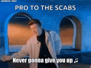 Never Rick Astley GIF