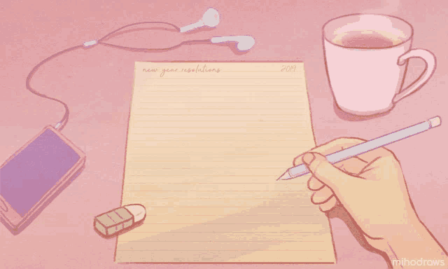 New Year Resolutions Aesthetic GIF