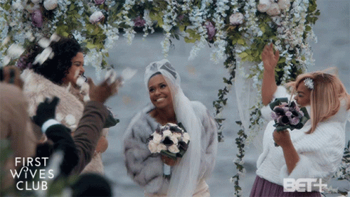 Newly Weds Wedding Day GIF