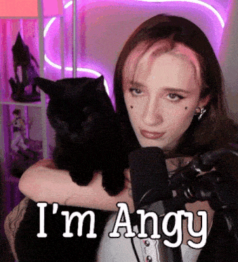 Nezba Angy Cat GIF