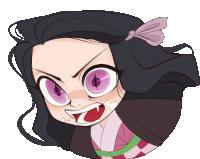 Nezuko Kny Sticker