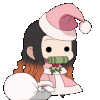 Nezuko Nezuko Padoru Sticker
