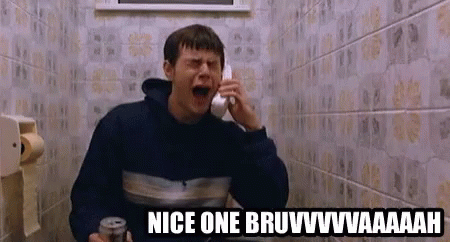 Nice One Bruvva Nice One Brother GIF. This 450 x 242 animated GIF is part of our nice one bruva collection. Created by RoscoFx. View the original animation…