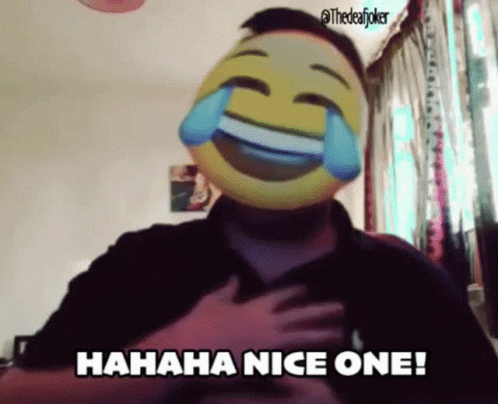 Nice One Haha GIF. This 498 x 404 animated GIF is part of our nice one bruva collection. Related themes include haha. Created by thedeafjoker. View the…