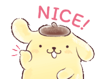 Nice Pompompurin Sticker