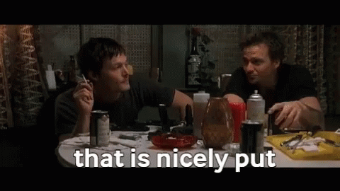 Nicely Put Norman Reedus GIF