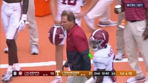 Nick Saban Alabama Football GIF