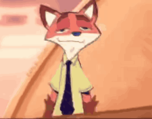 Nick Wilde Zootopia GIF