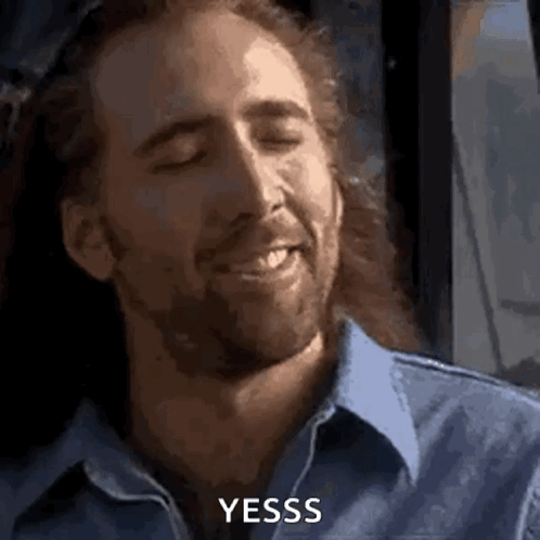 Nicolas Cage The Rock GIF