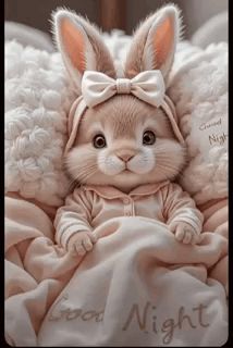 Night Bunny GIF