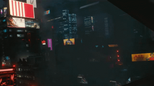 Night City Cyberpunk2077 GIF. This 498 x 278 animated GIF is part of our the strangers prey at night collection. Related themes include night sky. Created…
