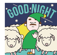 Night Goodnight Sticker