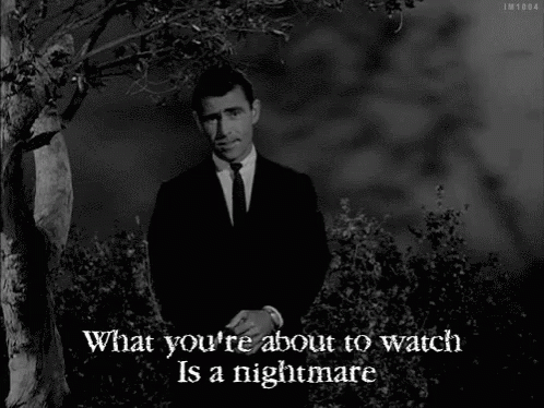 Nightmare What Youre About To Watch GIF. This 498 x 374 animated GIF is part of our my watch has ended collection. Created by pdeer. View the original…