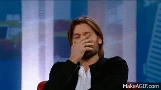 Nikolaj Coster Nikolaj Coster Laugh GIF