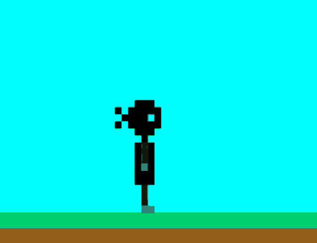 Ninja Pixel Art GIF