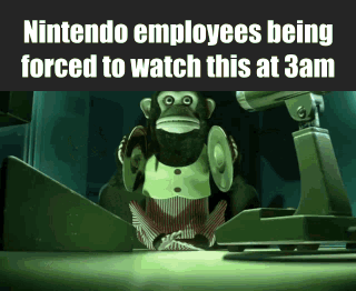 Nintendo Cymbal Monkey GIF
