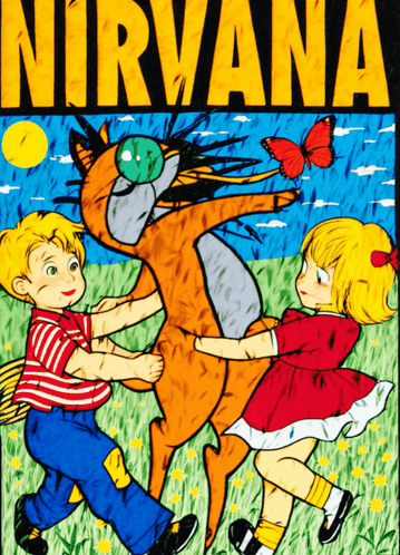 Nirvana Kurt Cobain GIF