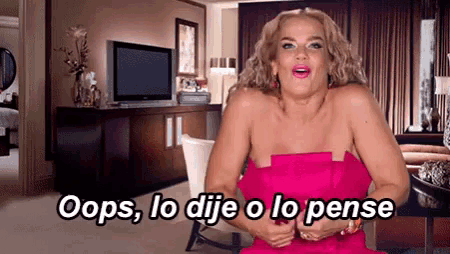 Niurka Marcos Lo Dije O Lo Pense GIF