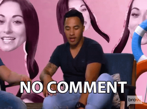 No Comment Silence GIF