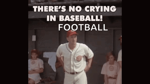 No Crying In Baseball Tom Hanks GIF. This 498 x 279 animated GIF is part of our theres no crying in baseball collection. Created by MimiD89. View the…