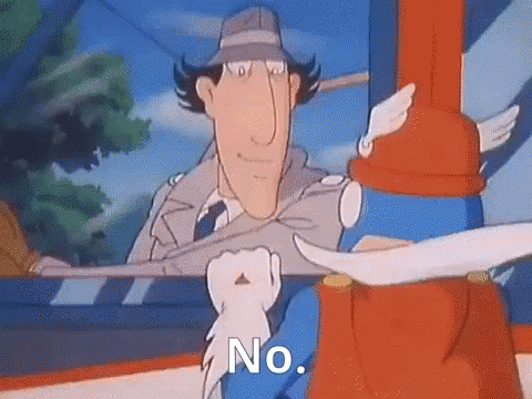 No Gadget GIF. This 480 x 360 animated GIF is part of our inspector gadget villain collection. Related themes include no, nope. Created by Essem. View the…