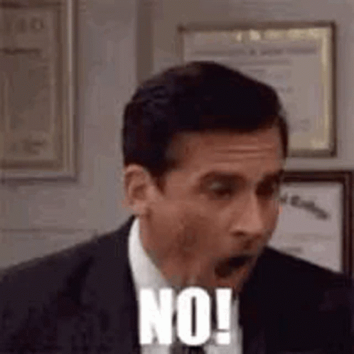 No Godforbid GIF. This 498 x 498 animated GIF is part of our michael scott noooo collection. Related themes include no. Created by chuchujames777. View the…