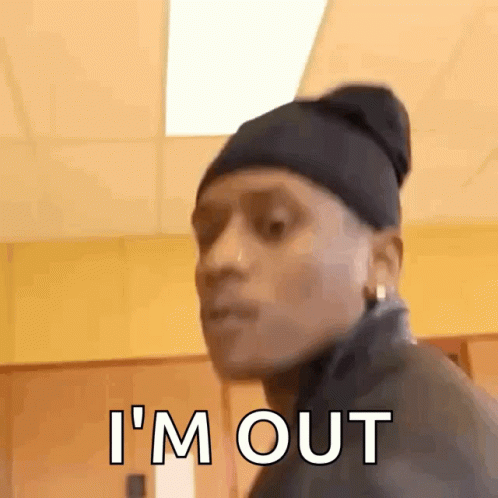 No Going GIF