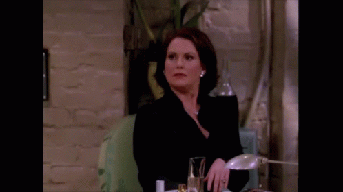 No Karen Walker No GIF