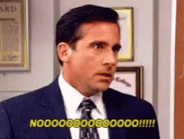 No Michael Scott GIF. This 264 x 200 animated GIF is part of our michael scott noooo collection. Related themes include michael scott, no, the office…