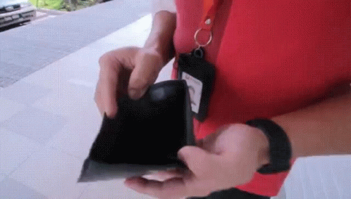 No Money Shocked GIF