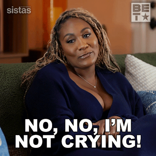 No No I'M Not Crying Daniella King GIF