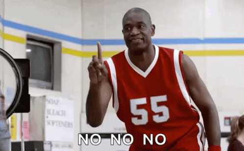 No No No Sports GIF. This 498 x 308 animated GIF is part of our mutombo finger wag collection. Related themes include basketball, no no no. Created by…
