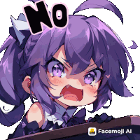 No Noo Sticker