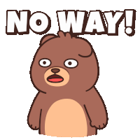 No Nope Sticker