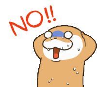 No Nope Sticker