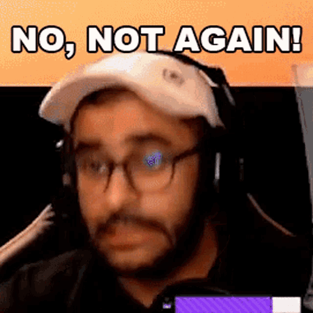 No Not Again Sain GIF