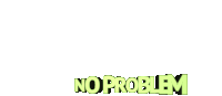 No Problem Its Ok Sticker