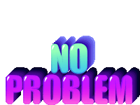 No Problem No Worries Sticker