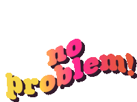 No Problem No Worries Sticker