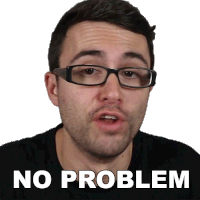 No Problem Steve Terreberry Sticker