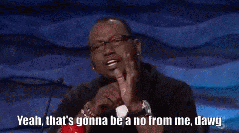 No Randy Jackson GIF. This 466 x 260 animated GIF is part of our thats a no for me dawg collection. Related themes include no. Created by joycerenea. View…