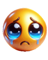 No Sad Sticker