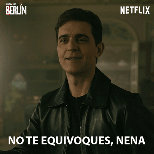 No Te Equivoques Nena Berlín GIF. This 498 x 498 animated GIF is part of our que te debo collection. Created by berlinnetflix. View the original animation…