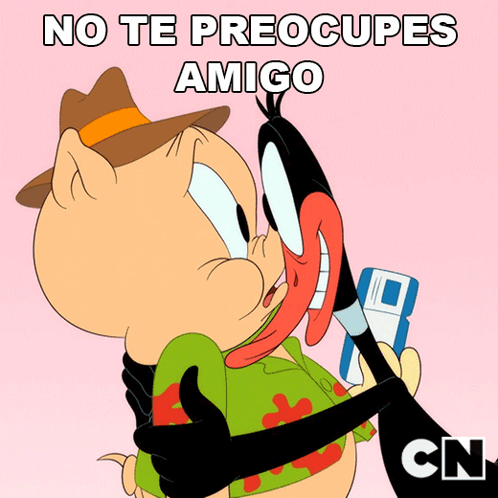 No Te Preocupes Amigo Pato Lucas GIF