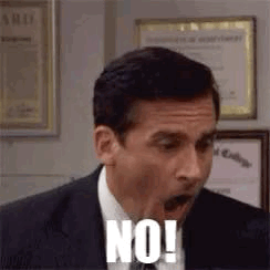 No The Office GIF. This 244 x 244 animated GIF is part of our the office no collection. Related themes include no, the office. Created by bogusugob. View…