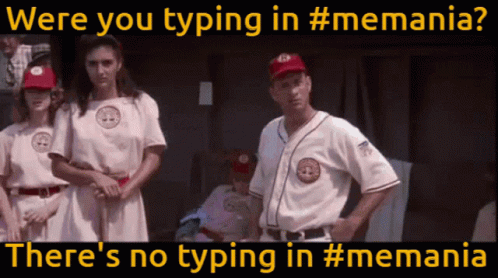 No Typing Memania GIF. This 498 x 278 animated GIF is part of our theres no crying in baseball collection. Created by WhoTheHellisLarry. View the original…