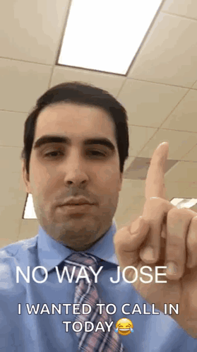 No Way Jose Nope GIF