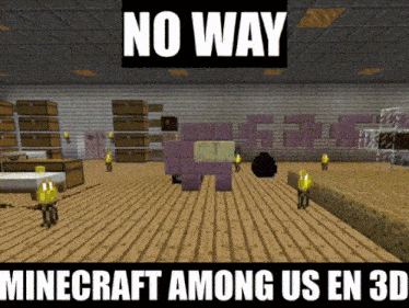No Way Minecraft GIF
